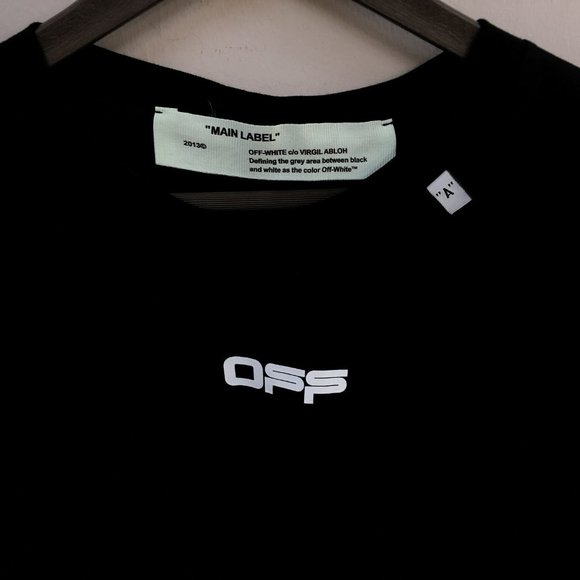 Off-White Men Black T-Shirt "M" - Picture 2 of 3